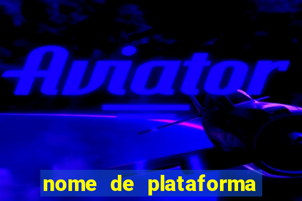 nome de plataforma de jogos